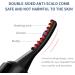Dranng Heated Eyelash Curlers Electric Lash Curler with Comb | Double-Sided Anti-Scald Portable Lash Curler 4 Adjustable Temperature Levels Eye Makeup Tools for Natural 24hr Curl Black - Buy Online on SooperMarket.com
