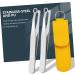 Buy NOLITOY Nose Hair Remover & Mustache Trimmer - Portable Stainless Steel Clippers 9.8x2.9cm Yellow - Fast International Shipping - Buy Online on SooperMarket.com