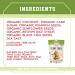 Organic Coconut Bites with Chia, Sunflower & Pumpkin Seeds - 2 Pack, 12oz Resealable Bags - Buy Online on SooperMarket.com