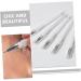 MUSISALY 1 Set Fixed Point Line Pen Brow Pencil Mark Pens Portable Marking Pen Tattoos Marker White Plastic 15.00X0.80X0.80CM White - Buy Online on SooperMarket.com