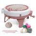 48-Pin Oversized Hand-Knitted  Knit Set  Knit Plate Rotary Double Knitting Machine Weaving Loom or Adult and Children's Ki