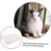HAPINARY Box Hamster Toilet Bunny Supplies Bunny Pet Toilet Rabbit Training Potty Plastic Pet Toilet Bunny Trainer Toilet Bunny Clean Equipment -Fall Bunny Potty Small Pet Cage Supply 24.5X19.5X3CM White - Buy Online on SooperMarket.com