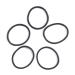 100 PCS Youxuan Small Hair Elastics for Girls - Soft & Comfy Black Rubber Bands - Buy Online on SooperMarket.com