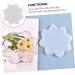 Operitacx Coaster Silicone Mold Resin Epoxy Flexible Silicone Coaster Mold Cup Mat Making Mold Manual Tool - Buy Online on SooperMarket.com