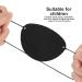 YGDZ 12pcs Soft Felt Eye Patches for Lazy Eye - Adjustable Eye Mask for Adults & Kids - Black - Buy Online on SooperMarket.com