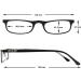 Edison & King Practical Reading Glasses - Premium Lenses +1.00 dpt 2 Wearing Options Black - International Shipping Available - Buy Online on SooperMarket.com