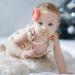 Pacifier Clip for Baby Boys Girls | Neutral Binky Holder 2 Pack (Beige Pink) | Perfect Baby Gift - Buy Online on SooperMarket.com