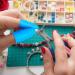 Promifun Blue Silicone Finger Protectors - 15 Pcs for Hot Glue Gun, Sewing, Adhesives, Wax - Finger Guards in 3 Sizes - Buy Online on SooperMarket.com