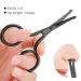 Premium Nose Hair Scissors - Rounded Tip Beard & Eyebrow Trimmer for Men | Facial Grooming Tools - Buy Online on SooperMarket.com