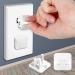 Outlet Covers Baby Proofing (40 Pack) with Hidden Pull Handle Outlet Plug Covers Prevent Electric Shock Hazard Outlet Protector Difficult for Kids to Remove Child Proof Outlet Covers Outlet Cap 40 Count (Pack of 1)