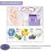 Lavender Hand Moisturizing Gloves - 3 Pairs | Hydrating and Anti-aging Hand Mask for Dry, Cracked Skin - Buy Online on SooperMarket.com