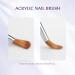 Aokitec Sable Kolinsky #16 Acrylic Nail Brush - Professional Wood Nail Art Tool for Manicure | Violet - Buy Online on SooperMarket.com