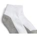 Jefferies Socks Big Boys' Seamless-Toe Quarter Athletic Socks 6-Pack - White/Grey, Medium Size - Buy Online on SooperMarket.com