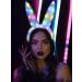 Zoestar Light Up Bunny Headband Led Glow Rabbit Ear Hair Bands Bunny Cosplay Costume Headwear for Women - Buy Online on SooperMarket.com