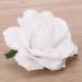 KALLORY Womens Hair Clips Rose Brooch Pin Rose Hair Clip Flower Hairpin Flower Hair Clip Artificial Flower Brooch for Women Party (1 Piece White) Rose Flower Hair Clip Bridal Hair Clip - Buy Online on SooperMarket.com