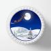 PRECUT 7" Christmas Cake Topper Christmas Snow Scene Edible Christmas Cake Decorations Santa Cake Toppers Xmas Cake Decoration Round Christmas Cake - Buy Online on SooperMarket.com