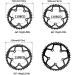 DECKAS Round Chainring 110BCD - 36T to 52T Narrow Wide for 7-12 Speed Chains - Buy Online on SooperMarket.com