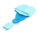 Orthopedic Toe Straighteners Hardened Gel Seal Moist Seals 1 Size Reusable Bunion Corrector for Hammer Toes Lake Blue