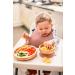 ShipShape Bamboo Baby Weaning Set | Suction Plates & Bowls, Spoons, Bib | Free eBook | Toddler Feeding Set in Turkish Rose - Buy Online on SooperMarket.com
