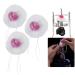 20pcs Kerosene Lamp Covers Gas Camping Light Mesh Drawstring Pressure Lamp Covers Double Head
