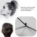 100 Pcs Hair Nets - Invisible Elastic Edge Mesh for Wig & Bun Fixation - Black Ladies Hair Accessories - Buy Online on SooperMarket.com