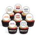 PRECUT Sarcastic Quotes Edible Cupcake Toppers - Sarcasm Theme Premium Thickness SWEETENED VANILLA - wafer card disc cake decorations (Pack of 12)