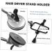 Beavorty Hair Rack Storage Hands Rotating Bracket Bathroom Cup Blow Stand Dryer Hand Suction Holder - Buy Online on SooperMarket.com
