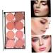 Blush Palette Makeup Blush Cream Palette Face Powder Blusher with 8 Blush 42G - Buy Online on SooperMarket.com