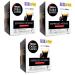 Nescaf Dolce Gusto Espresso Intenso Decaf/Decaffeinated Coffee Pods Pack of 3 (Total 48 Pods)