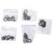 Hiraith Eyeglass Ear Grips - Elastic & Durable Black Ear Hooks (10 Sets) for Sports - Rubber Plastic Eyewear Accessories - Buy Online on SooperMarket.com