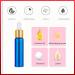 TIANZD 6 Pack 10ml Chrome Blue Dropper Bottles with Glass Pipette - Ideal for Essential Oils & Perfume - Gold Screw Cap - Buy Online on SooperMarket.com