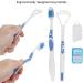 Complete Oral Care Set: Tongue Scraper Toothbrush Dental Silk for Adults & Kids | Effective Mouth Cleaner & Healthy Dental Hygiene - Buy Online on SooperMarket.com