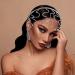 JSGHGDF Crystal Bridal Headband Wedding MedusaHeadband Snake RhinestoneSnake Headband Snake HeadChain MedusaCrown Headpiece Gold - Buy Online on SooperMarket.com