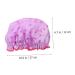 Healeved 2pcs Double-layer Satin-lined Shower Caps for Women - Peva Lining, Hair Drying Turban, Bathing Cap - Buy Online on SooperMarket.com