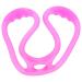 Kisangel Yoga Resistance Bands Elastic Pull Rope Multifunctional Band Figure 8-Shaped Silicone Rope Fitness Resistance Band Puller Tension Band Miss Yoga Wristband Yoga Resistance Band