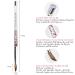 HEVAENS Professional Acrylic Nail Brush | Round Acrylic Nail Art Brush with Liquid Butterfly Glitter Handle | Size 10 Pink - Buy Online on SooperMarket.com