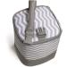 LCY Insulated Baby Bottle Cooler Bag - Grey & White Waves | Fits 4 Bottles | Hanging Strap Included - Buy Online on SooperMarket.com