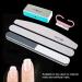 Set Of 5 Durable Nail Files and Powder Brushes - Buffing Tools with Various Grits for UV Gel Polish and Nail Accessories - Buy Online on SooperMarket.com