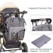 Lekebaby Gray Arrow Diaper Backpack - Multifunctional Large Capacity Baby Bag with Diaper Pad for Travel & On-the-Go - Buy Online on SooperMarket.com