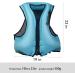 OMOUBOI Snorkeling Vest | Swim Jacket for Kids & Adults | Kayaking Buoyancy Vest for Water Sports | Portable & Safety Certified | Blue - Buy Online on SooperMarket.com