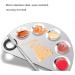 Sanwood Stainless Steel Make-Up Palette | Large Square Nail Art Mixing Plate for Foundation | Multi-Functional Cosmetic Artist Tool - Buy Online on SooperMarket.com
