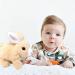 Woeau Rabbit Toy for Kids - Interactive Plush Bunny with Carrot, Sounds & Movements (Brown) - Buy Online on SooperMarket.com