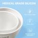 8-in-1 Face Mask Mixing Bowl Set with Silicone Brush - Spa Quality DIY Mask Tool Kit - Buy Online on SooperMarket.com