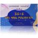 Lavender Violets 42-Piece Gel Nail Polish Set with Top Coats - Fall/Winter UV LED Gel Shades C958 - Buy Online on SooperMarket.com