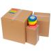 Craftzilla Colored Masking Tape Set - 6 Rolls, 990 Feet x 1 Inch Painter Tape Assortment - Buy Online on SooperMarket.com