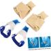 Healeved 6-Piece Toe Nail & Bunion Protector Set - Pedicure Stand, Thumb Splint, Toe Dividers - Assorted Colors - 13X6cm - Buy Online on SooperMarket.com