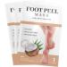 Foot Mask - 3 Pairs Peeling & Moisturizing Socks for Dry Cracked Feet - Foot Spa Treatment for Men & Women - Buy Online on SooperMarket.com