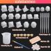 Shynek Resin Dice Molds Set - 19 Polyhedral Styles with Silicone Mold, Tools, and Paints for Epoxy Resin Dice Making - Buy Online on SooperMarket.com