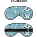Flying Cranes Soft Sleep Eye Mask | Female Breathable Eye Patch for Travel & Relaxation - Shop Now - Buy Online on SooperMarket.com