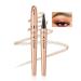 Eyebrow Pen Light Brown Microblading Eyebrow Pencil Smudge-Proof Brow Pencil with Upgrade Micro-Fork Tip Waterproof Microblading Pencil for Eyebrows Long-Lasting Natural By Aaiffey 1# Light Brown